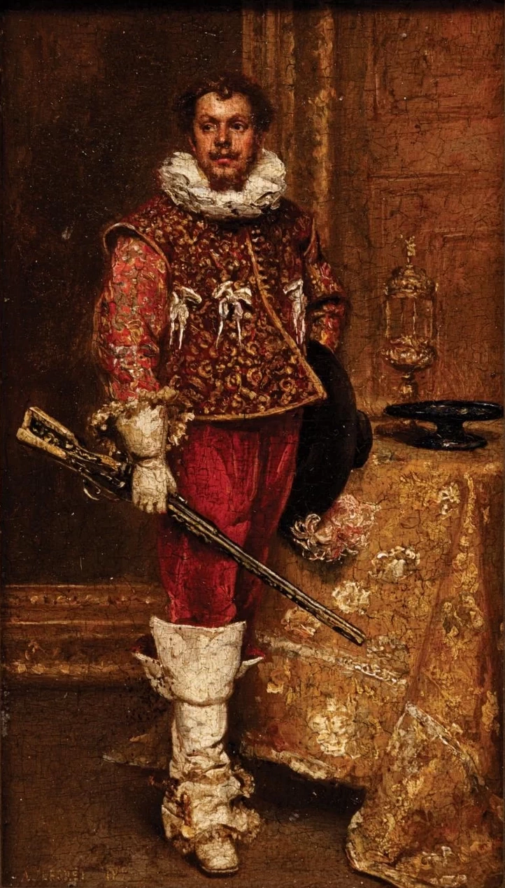 Il cavaliere, 1877